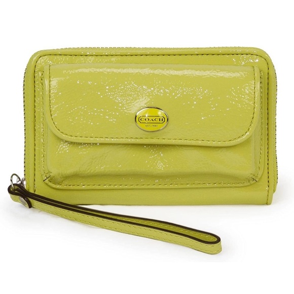 ✨NWT✨ Coach PEYTON PATENT ZIP WALLET - Picture 6 of 6